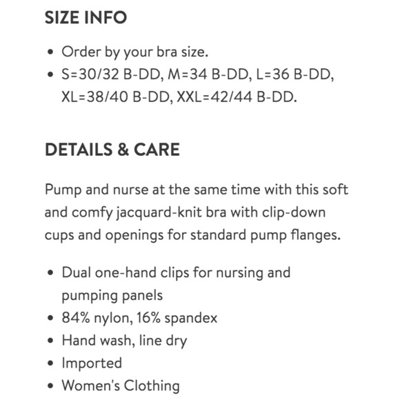 Kindred Bravely Sublime Hands-Free Pumping/Nursing Bra - Picture 6 of 6